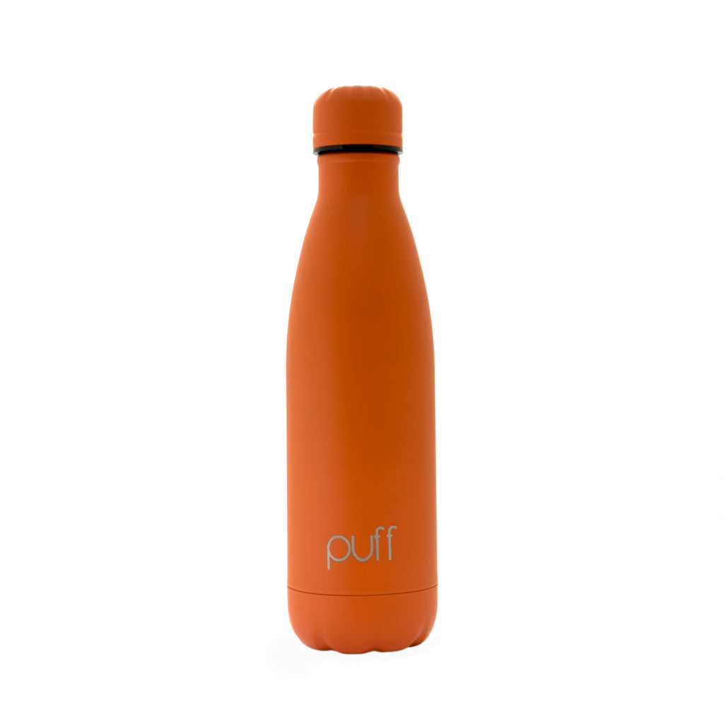 Rubber Orange Bottle - PUFF