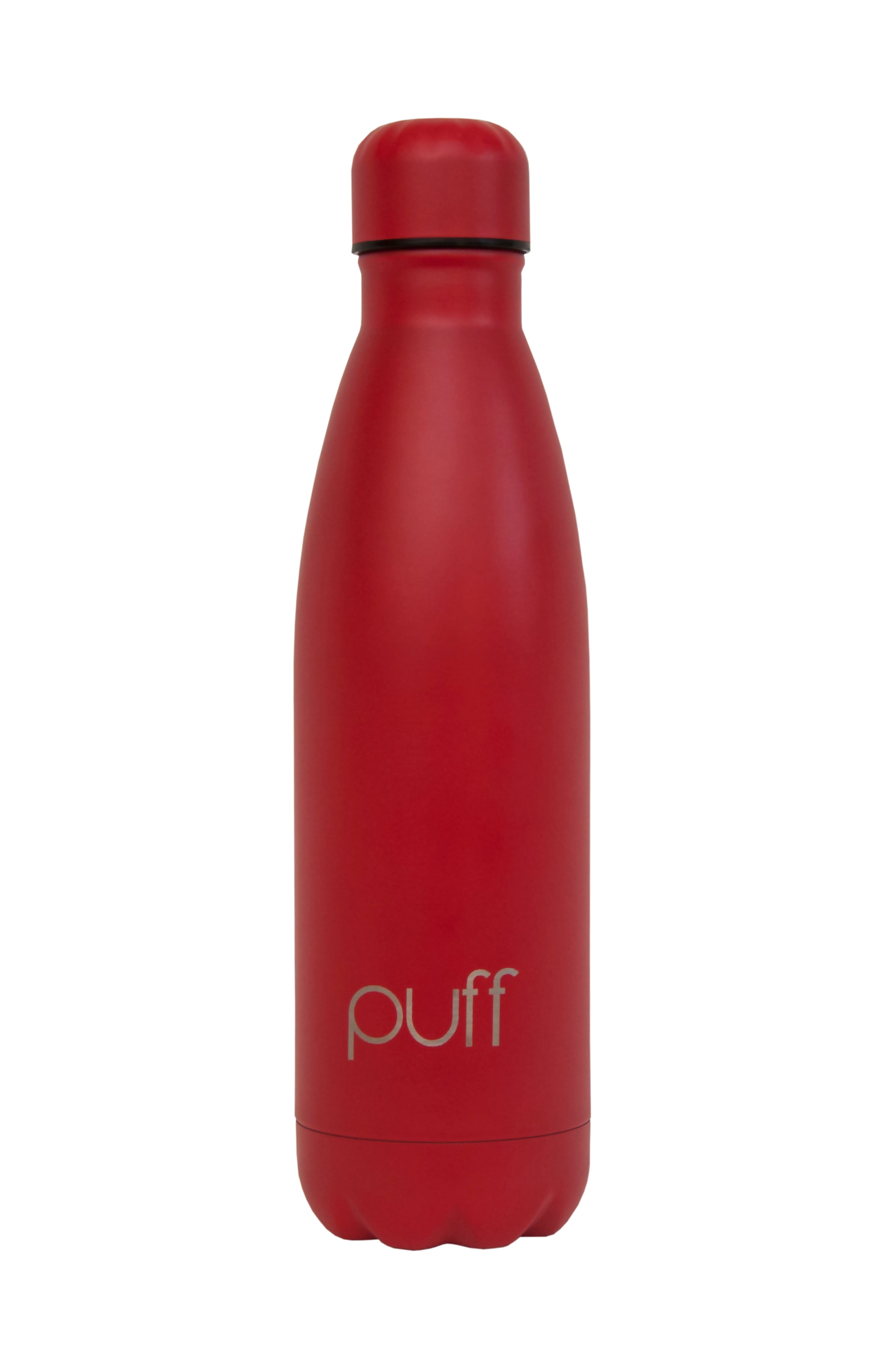 puff | Matte Red Stainless Steel Bottle. "750ml"