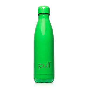 puff | Green Stainless Steel Bottle. "500ml"
